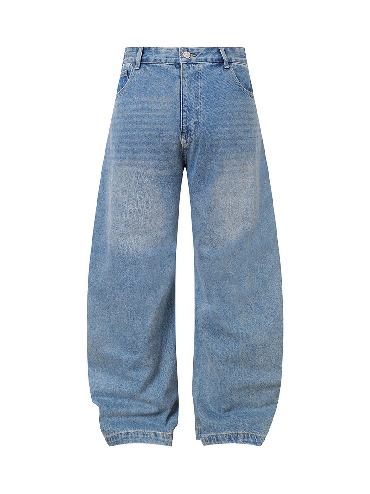 Jean délavé Cleanfit Barrel