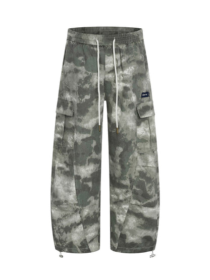 Camouflage Workwear Barrel Pants