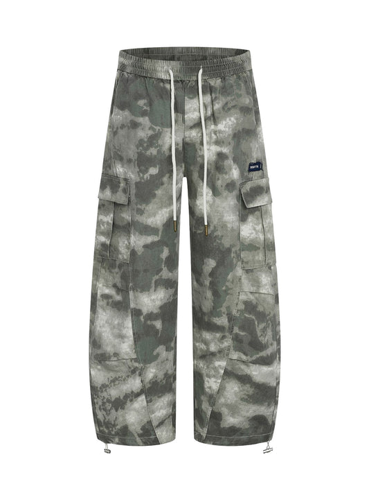 Camouflage Workwear Barrel Pants