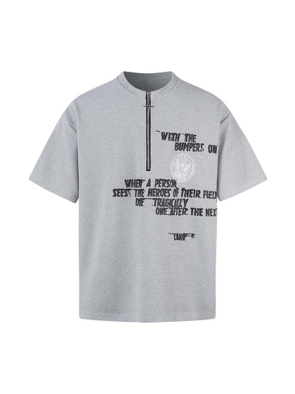 T-Shirt mit auffälliger Grafik