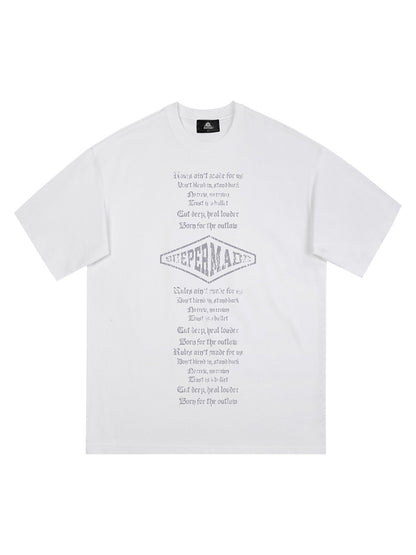 Original Letter Graphic T-Shirt