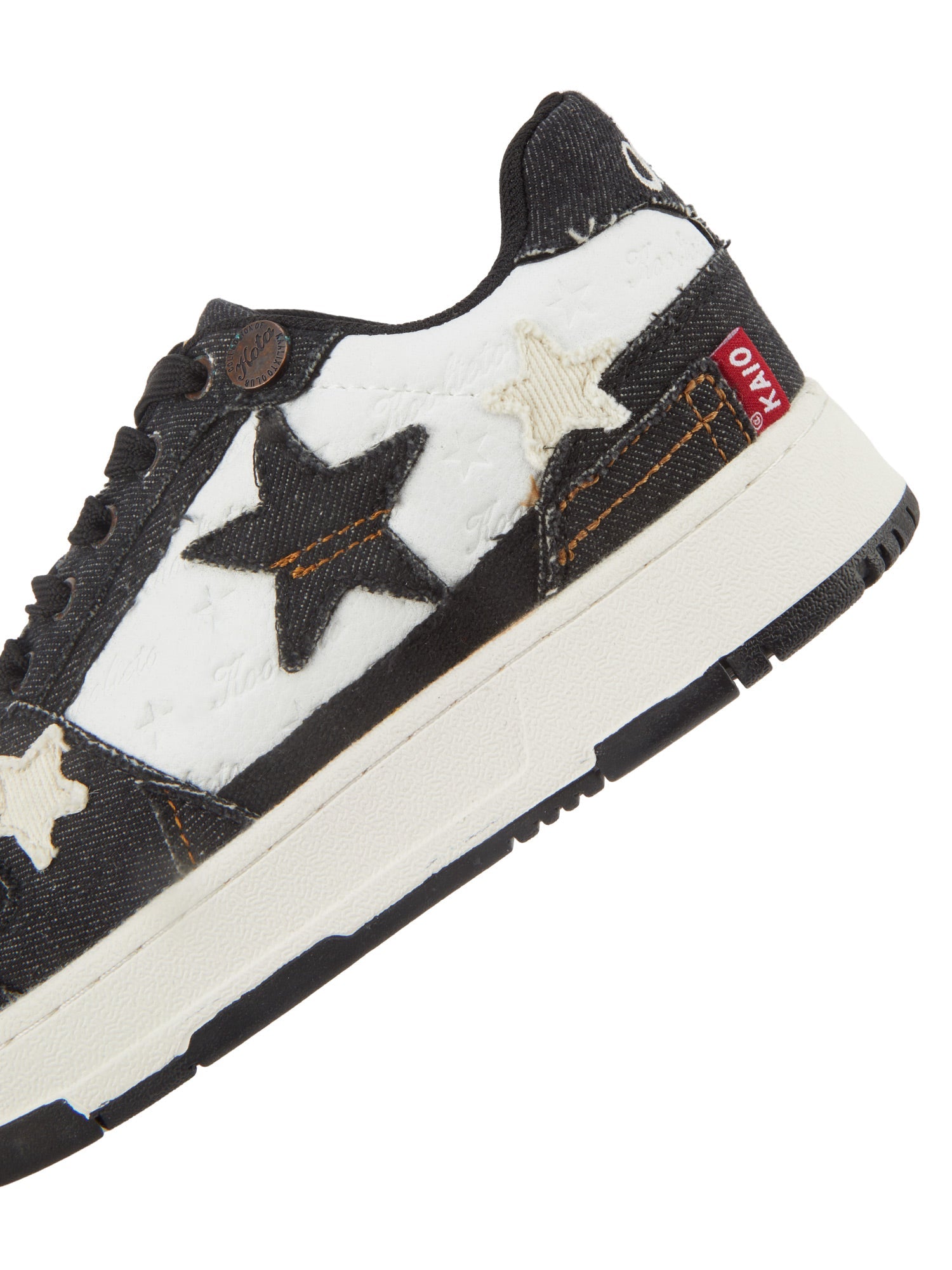 Thesupermade White Vintage Star Skateboard Sneakers 