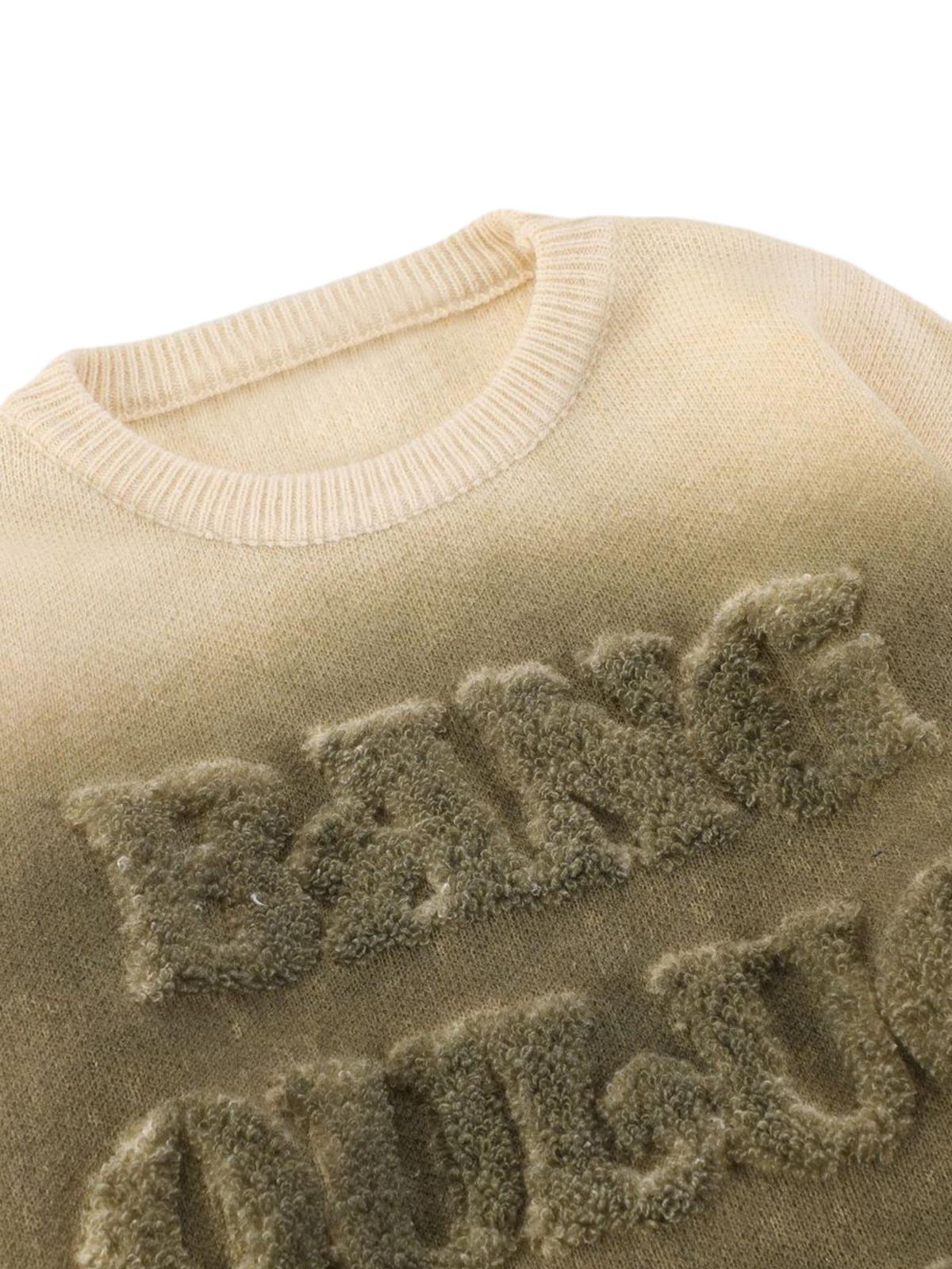 Thesupermade – Pullover mit Rundhalsausschnitt und Retro-Farbverlauf