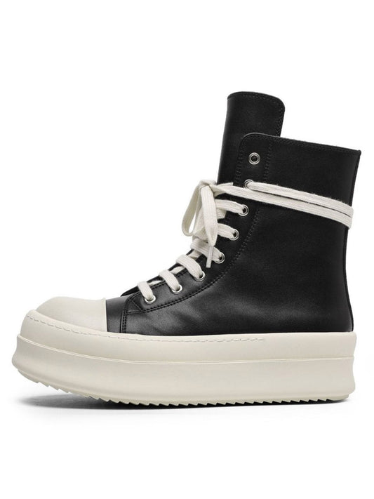 Thesupermade High-Top Plateau-Sneaker mit seitlichem Reißverschluss – 2273