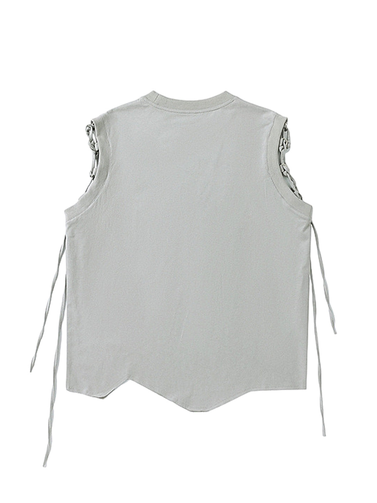 Graphic Adjustable Straps Vest