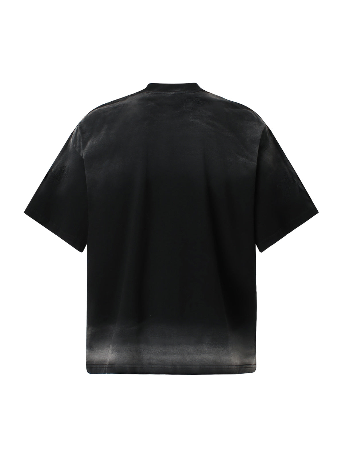 T-Shirt mit Retro-Farbverlauf und Grafik
