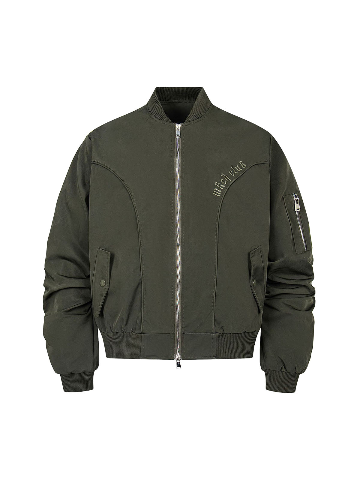 Retro Deconstructed Bomber Jacket