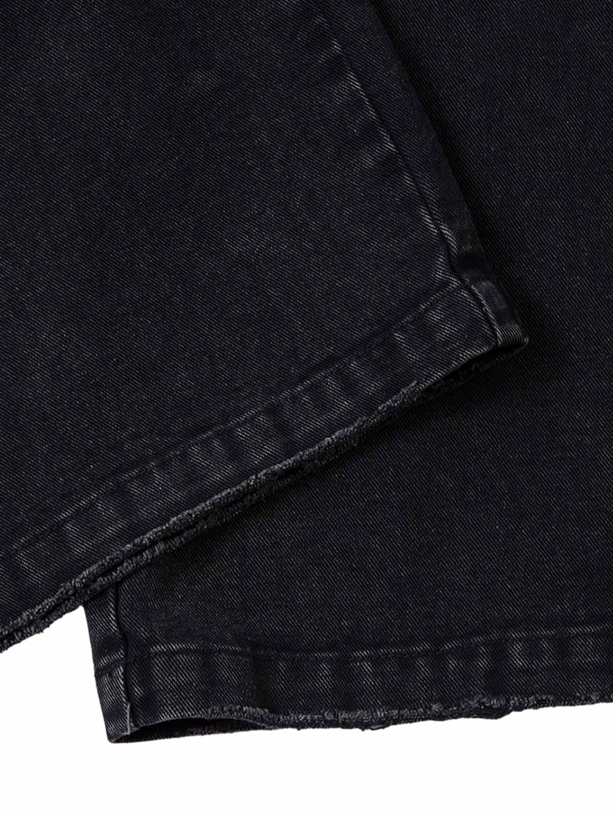 Verwaschene Cargojeans mit mehreren Taschen im Used-Look