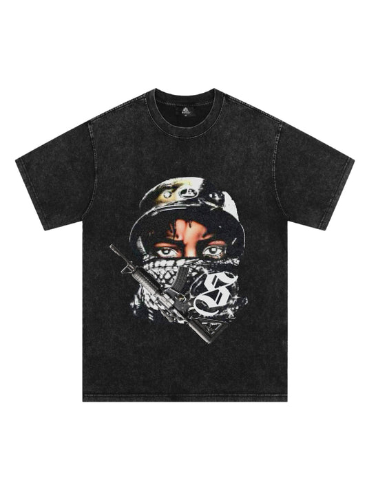 Orginal Street Fighter Print T-Shirt