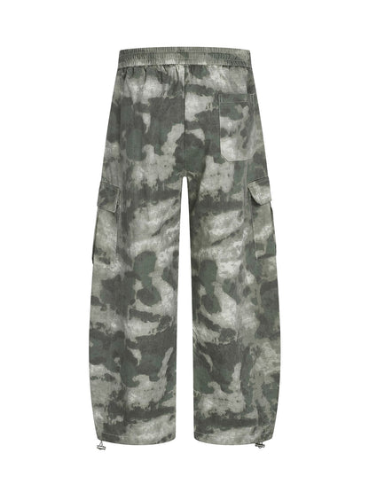 Camouflage Workwear Barrel Pants