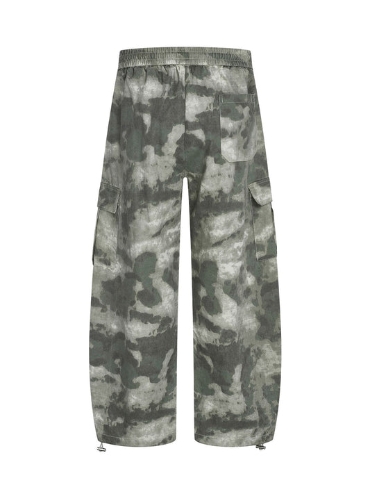 Camouflage Workwear Barrel Pants