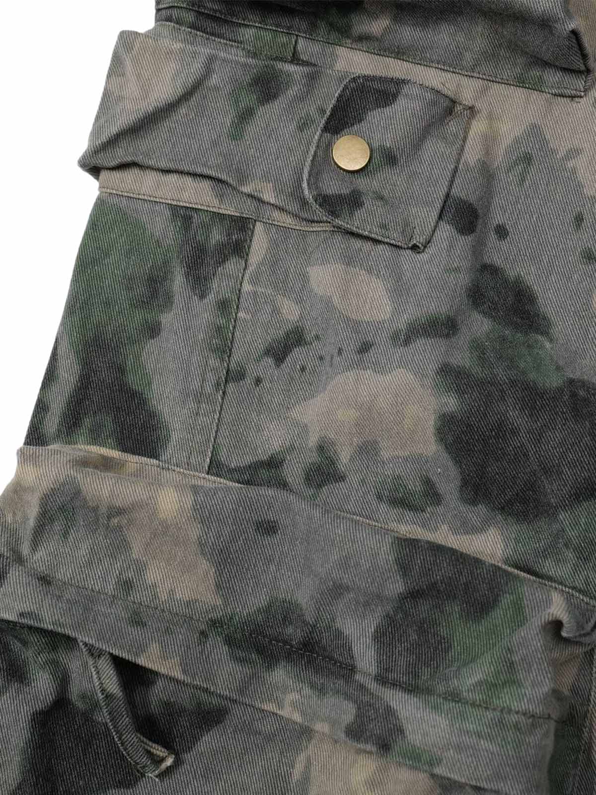 Pantalon cargo camouflage multi-poches