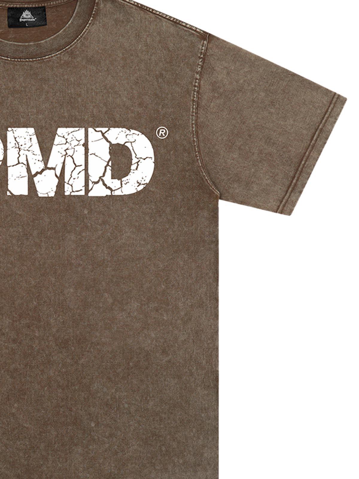 Original Vintage Cracked Letter Graphic T-Shirt