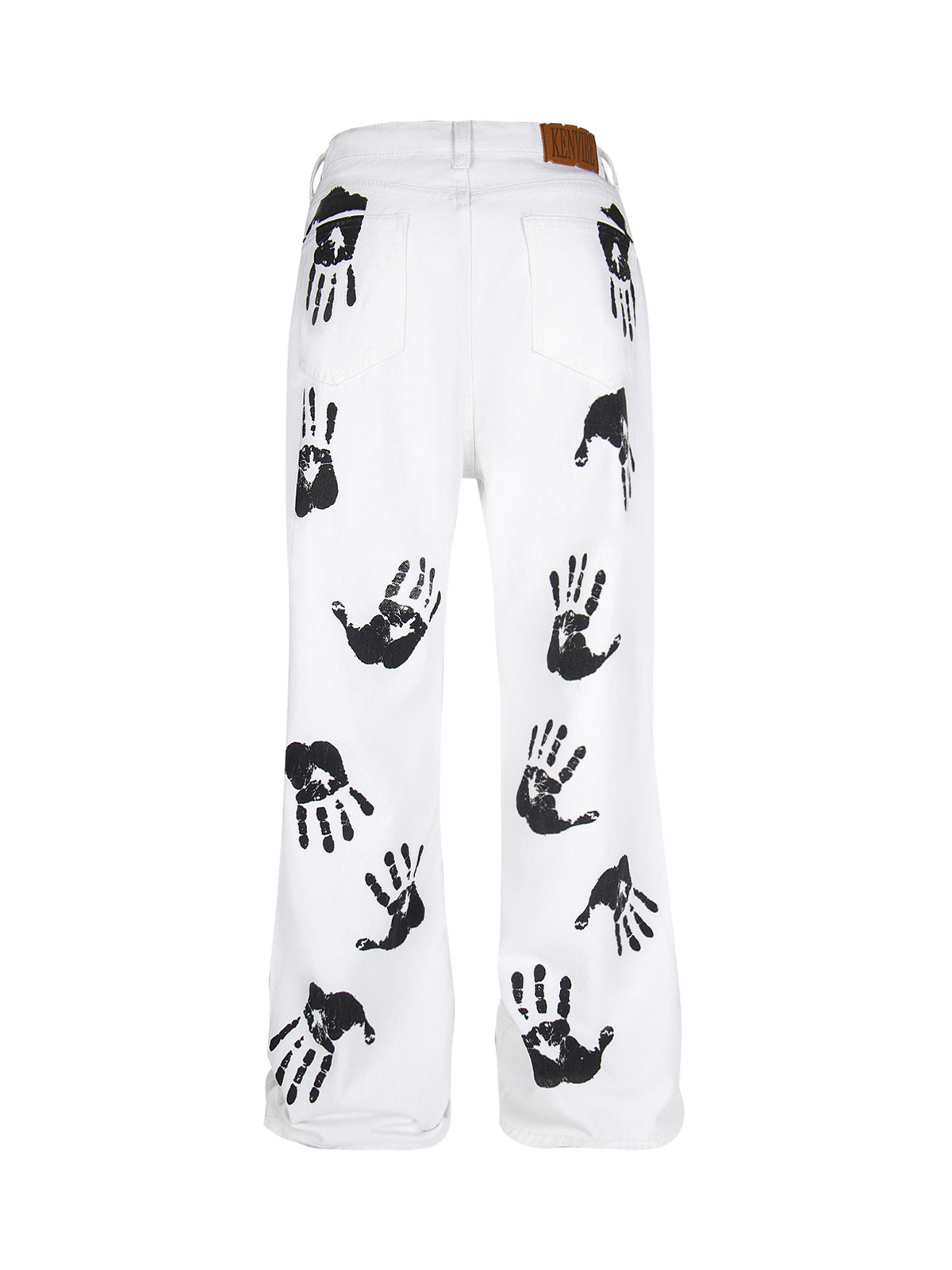 Pantalon décontracté Cleanfit à imprimé palmier