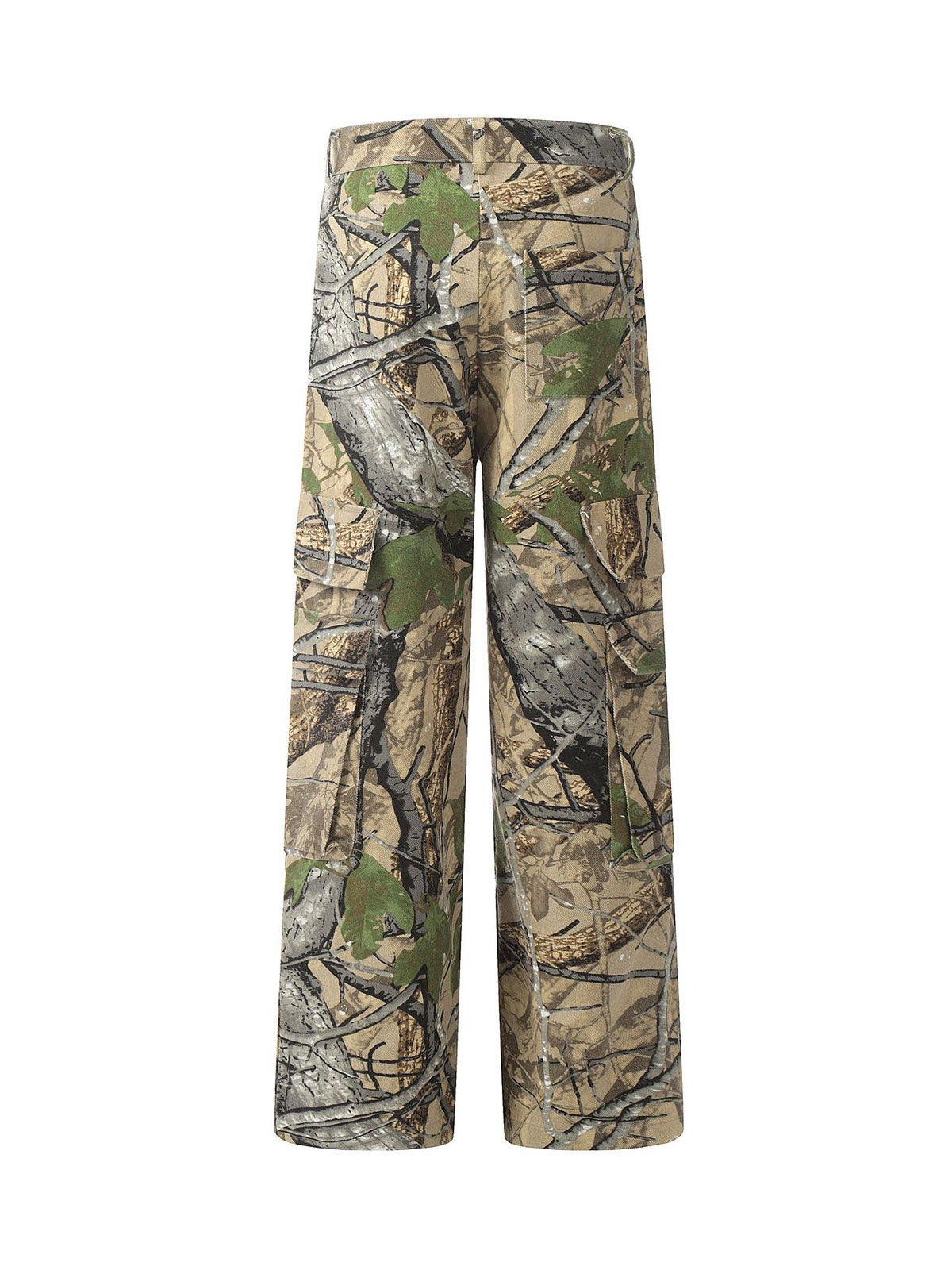 Thesupermade Retro Outdoor Camo Cargo Pants