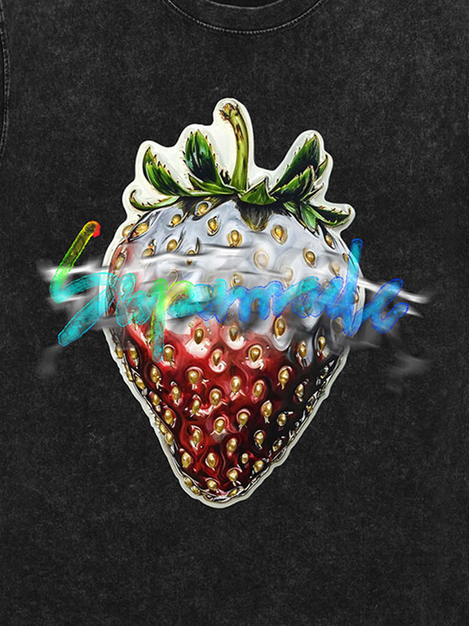 Thesupermade Street Metallic Strawberry Phantom T-shirt