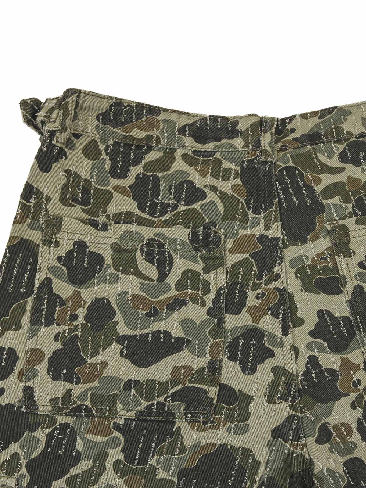 Camouflage Multi-Pocket Cargo Pants