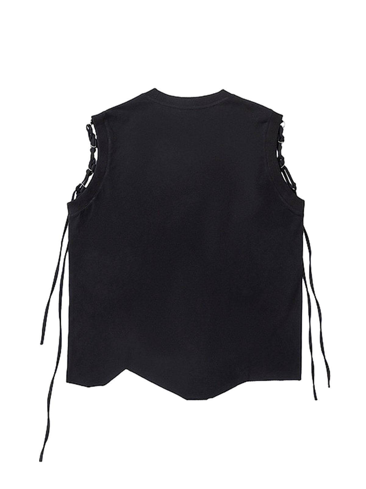 Graphic Adjustable Straps Vest