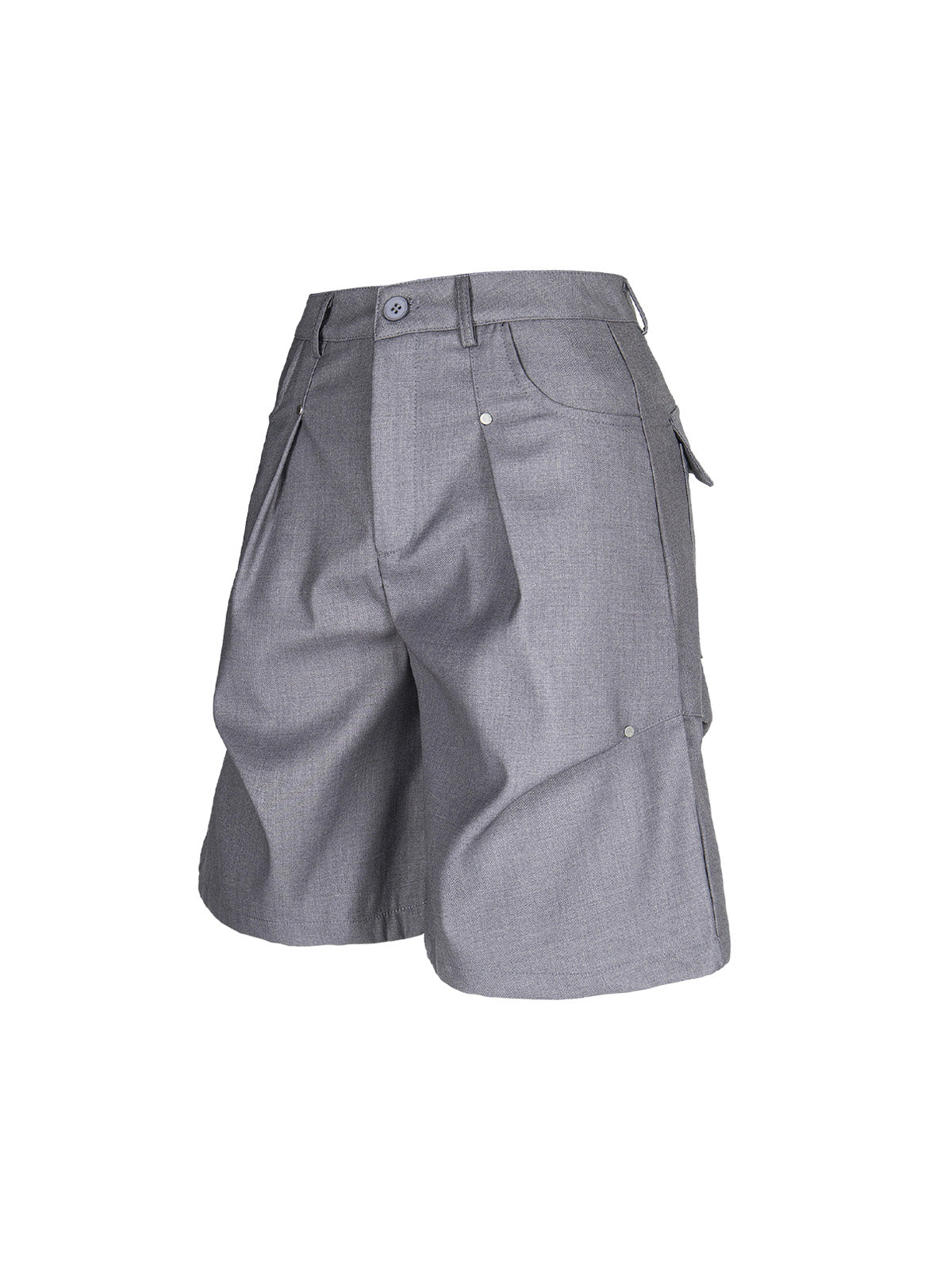 Short plissé à rivets Street Retro