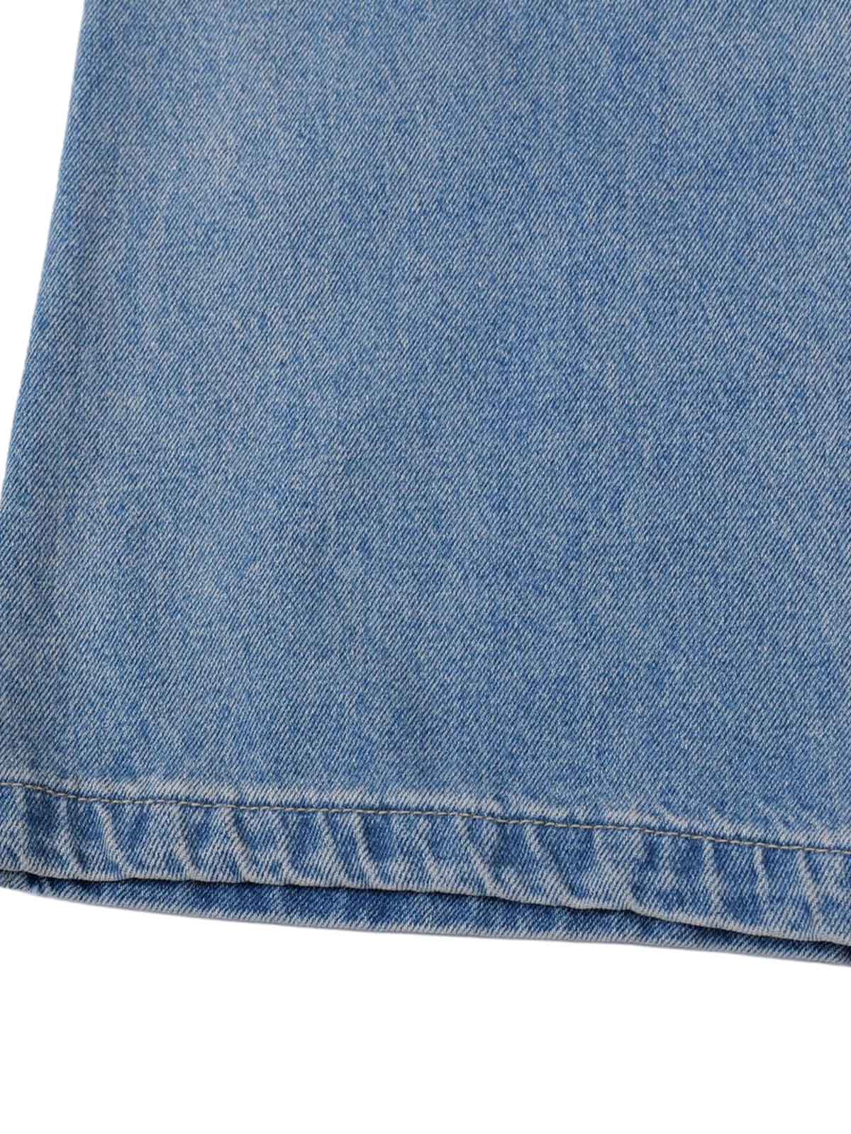 Gewaschene Cleanfit Barrel Jeans
