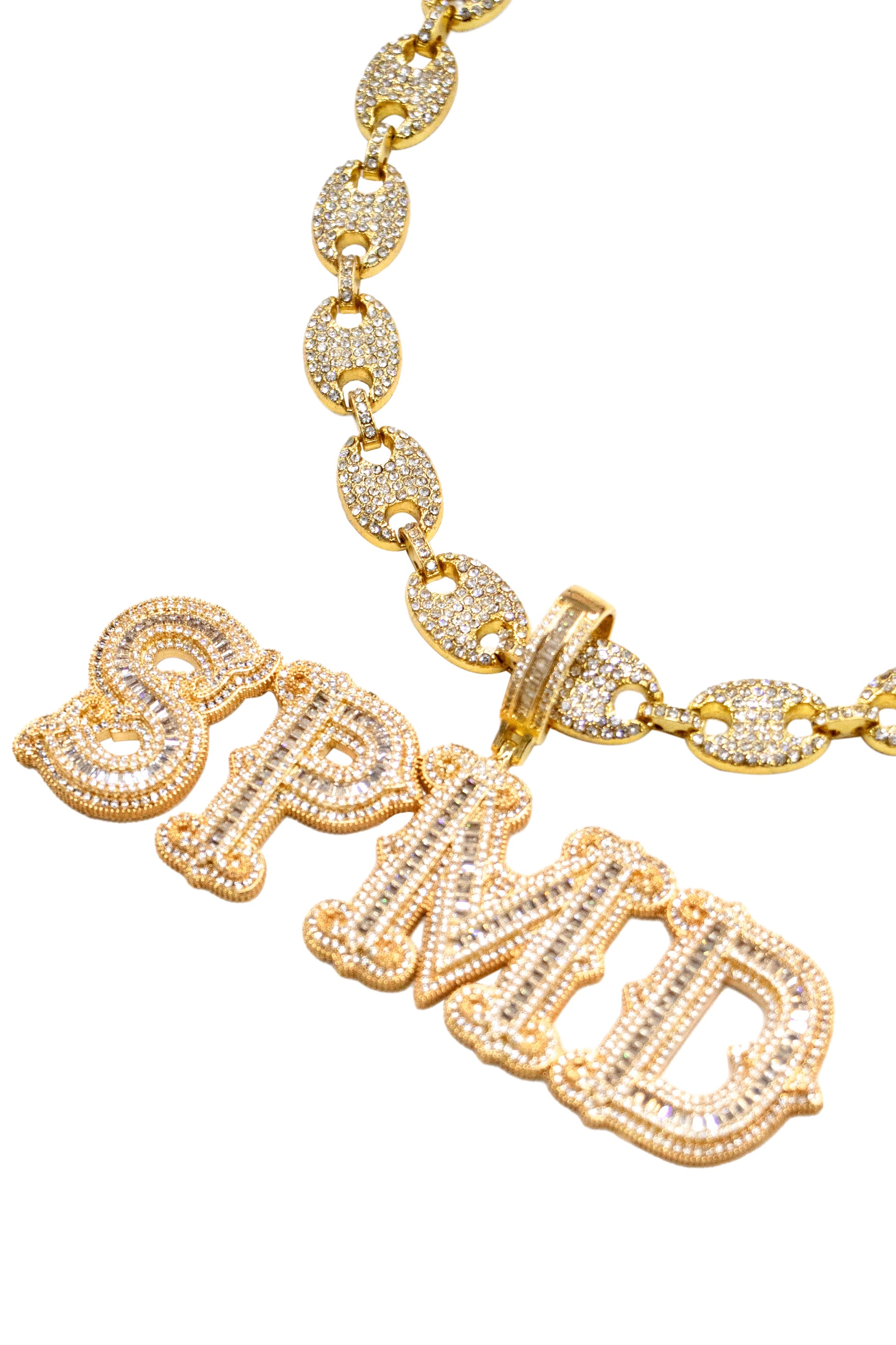 Thesupermade Hip-Hop-Diamant-Buchstabenkette – 2229