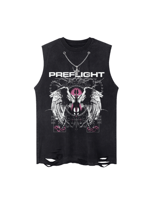 Gilet de rap urbain Angel Wings supermade