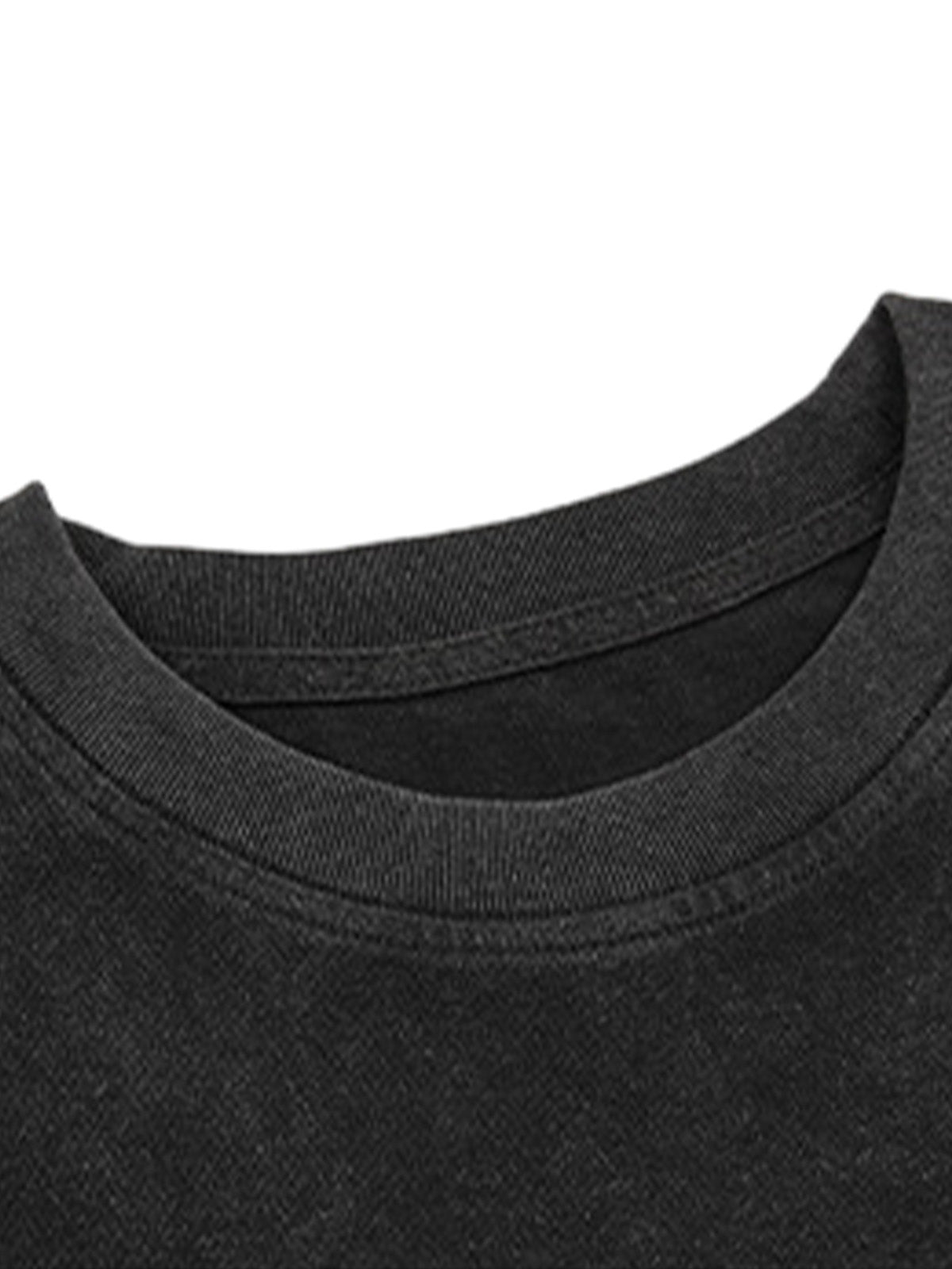 Street Cross Print T-Shirt
