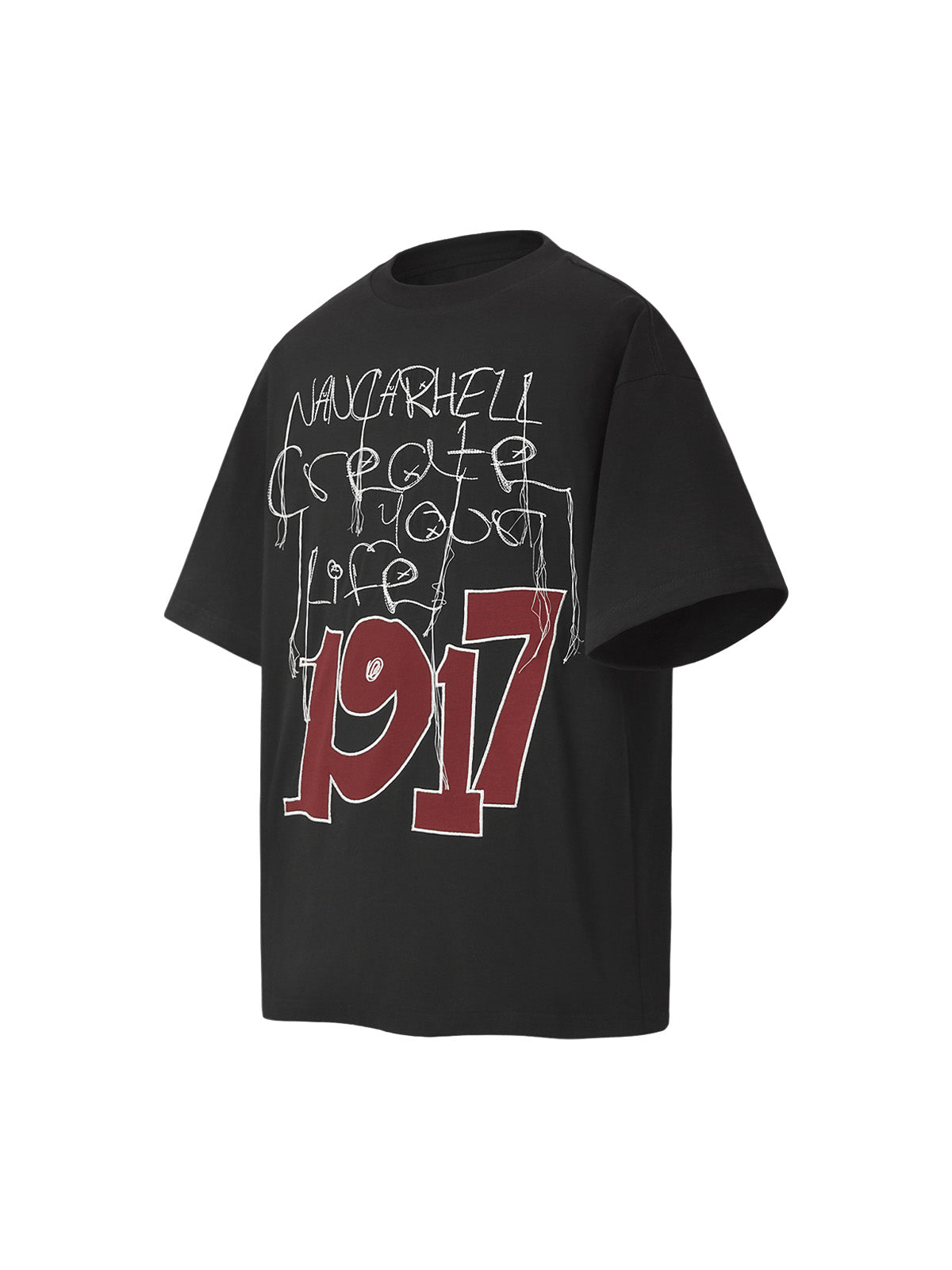 Letter Print Short Sleeve T-Shirt