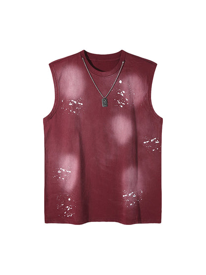 Splatter Paint Necklace Vest