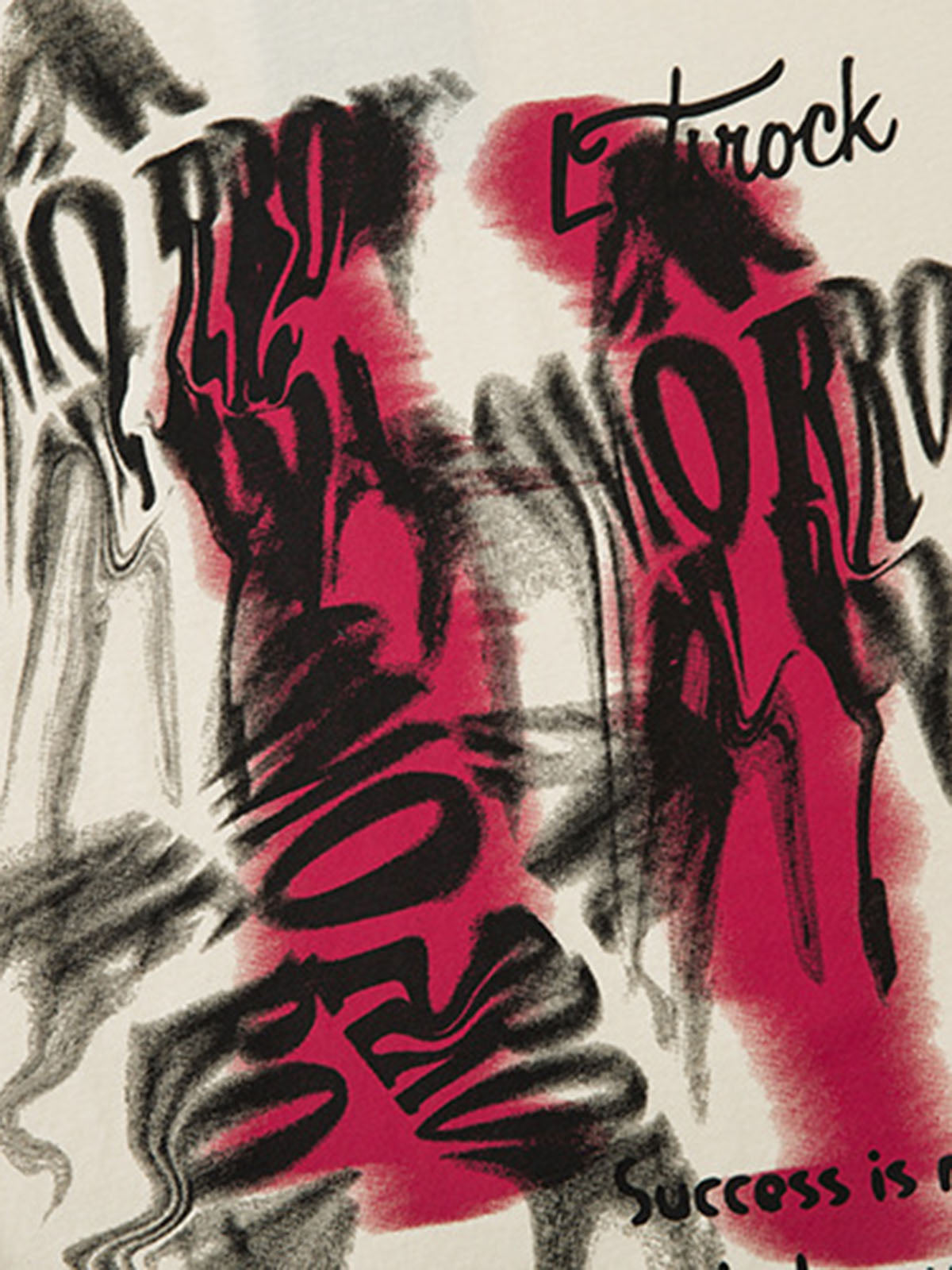 Street Halskette Graffiti Spray Painted Weste