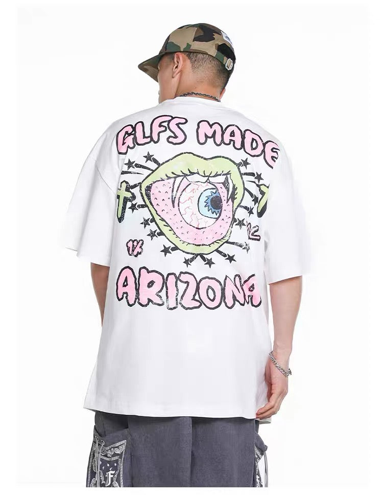 T-shirt imprimé graphique amusant Thesupermade
