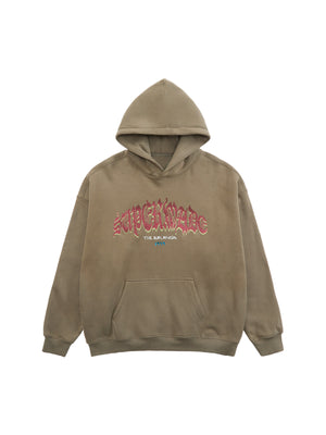 Thesupermade Oversized Graphic Hoodie Set