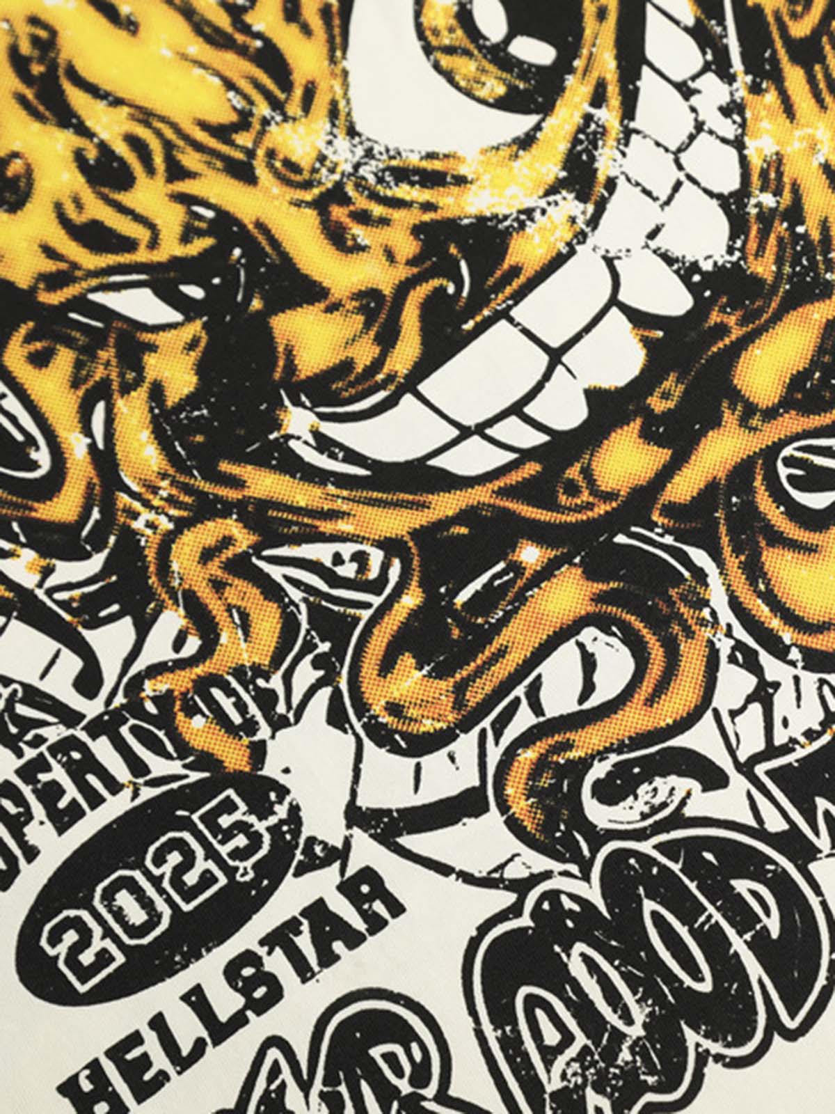 T-shirt graphique avec illustration audacieuse