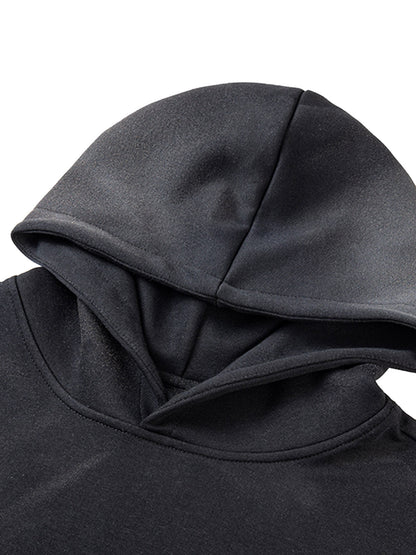 Thesupermade Kapuzenpullover mit Kreuzgrafik – 2192