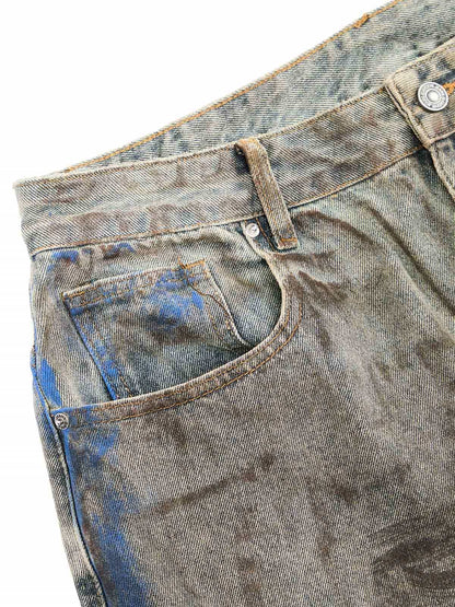 Jean baggy teint sale style Wasteland