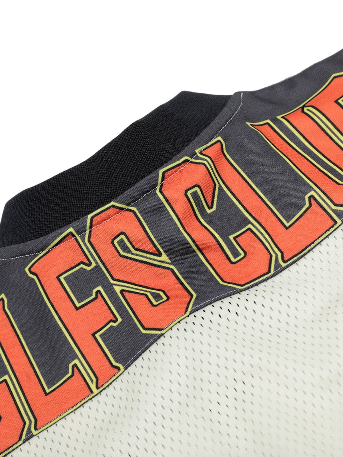 T-Shirt im Jersey-Stil mit Flammen-Print