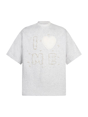 Fun "Love Me" Embellished T-Shirt