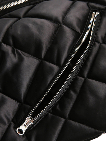 Veste matelassée à lettres et diamants Pearl Letter de Thesupermade