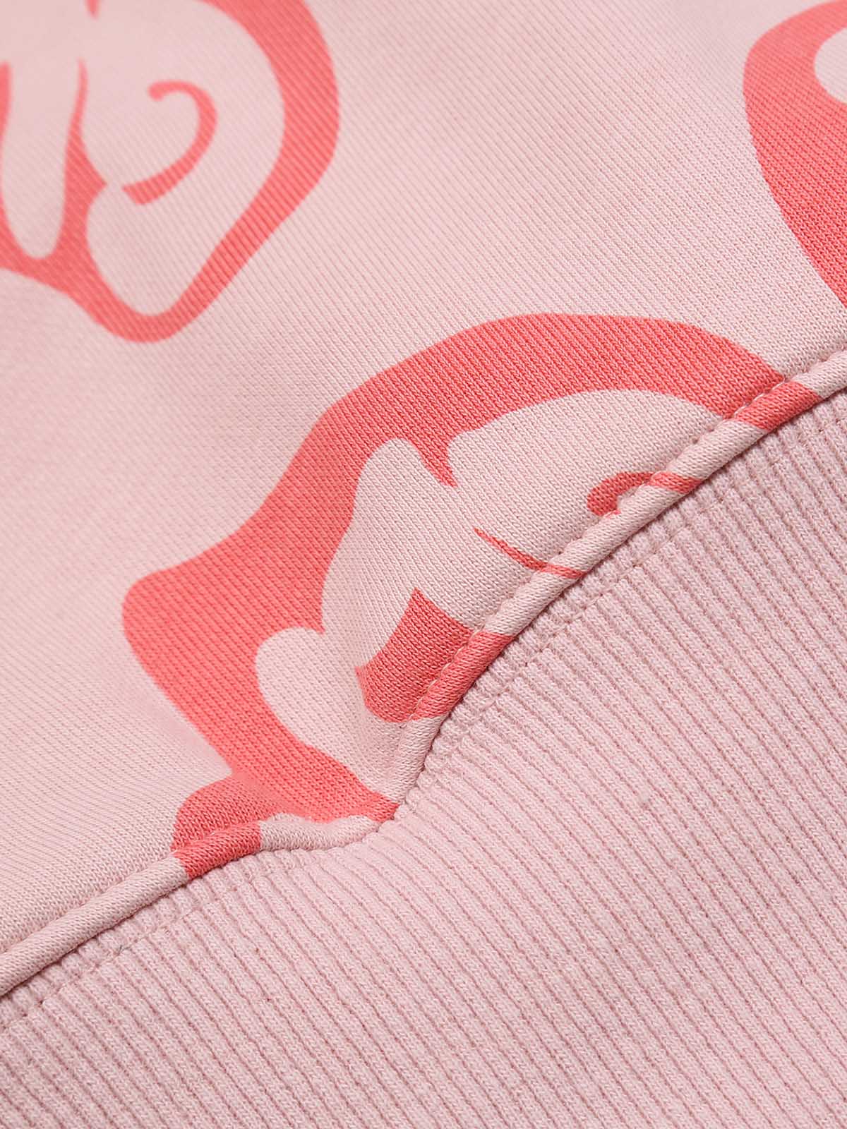 Thesupermade Towel Embroidered Pullover Hoodie