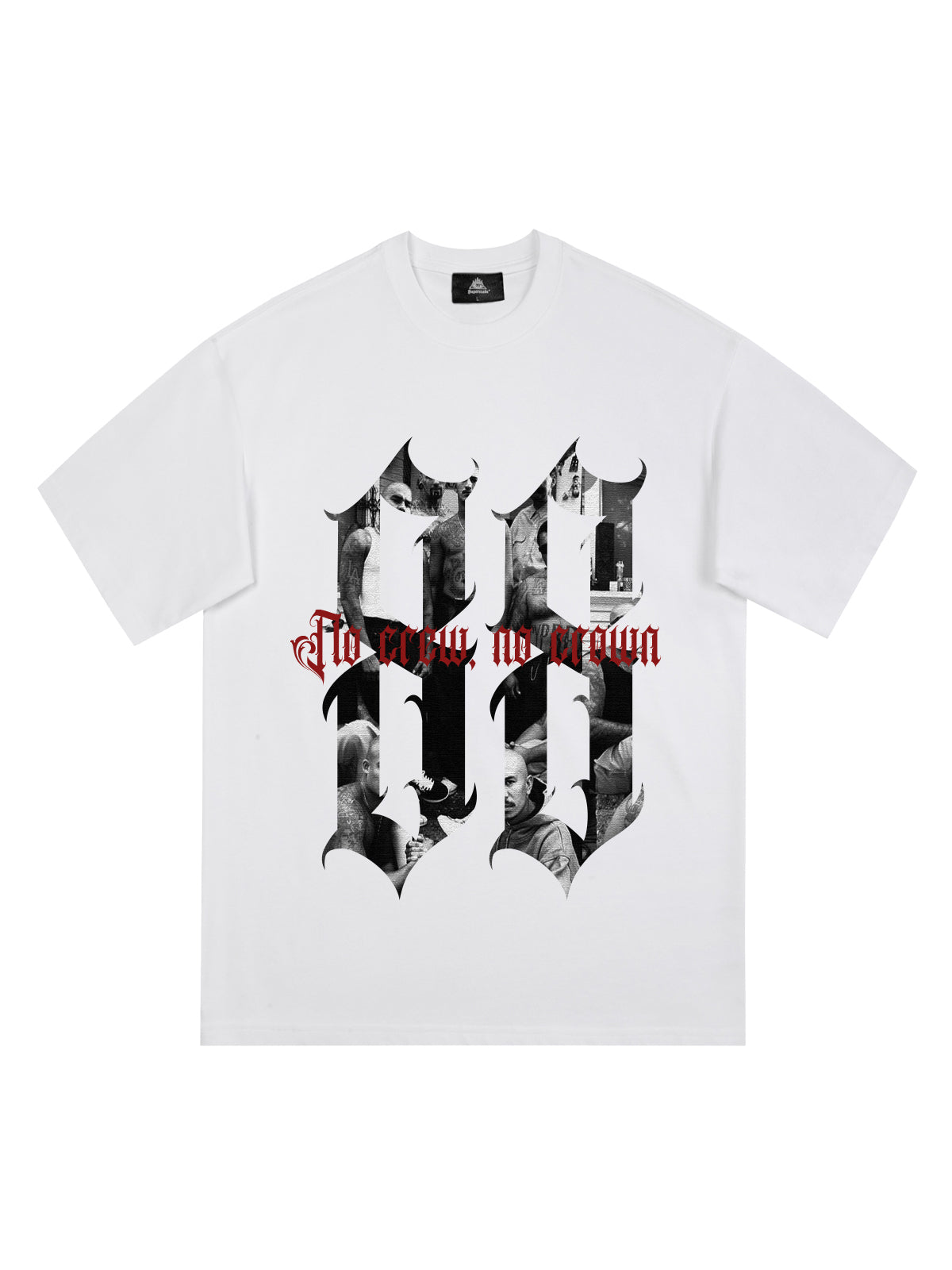 Original Photograph – Oversize-T-Shirt mit Buchstaben-Grafik
