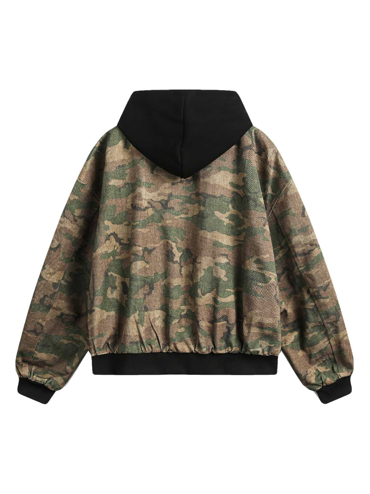 Zweiteilige Kapuzenjacke im Camouflage-Look