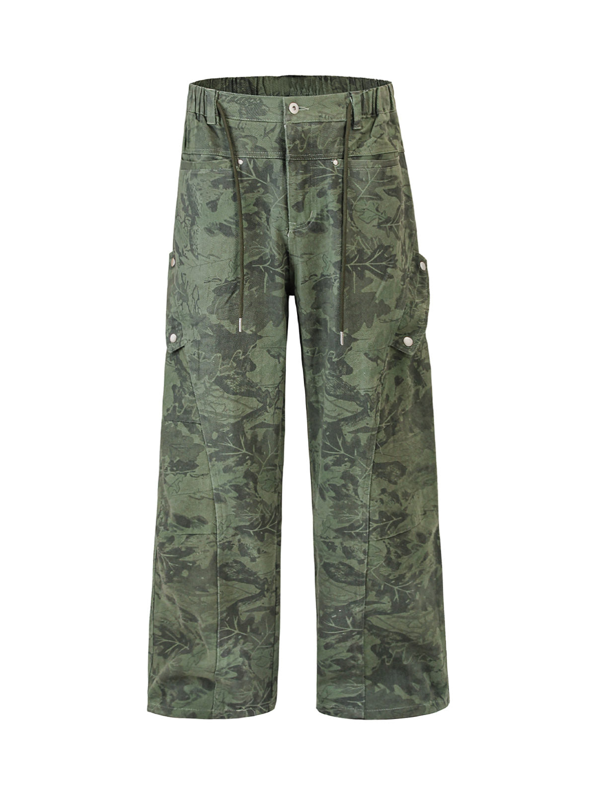 Camouflage Multi-Pocket Cargo Pants