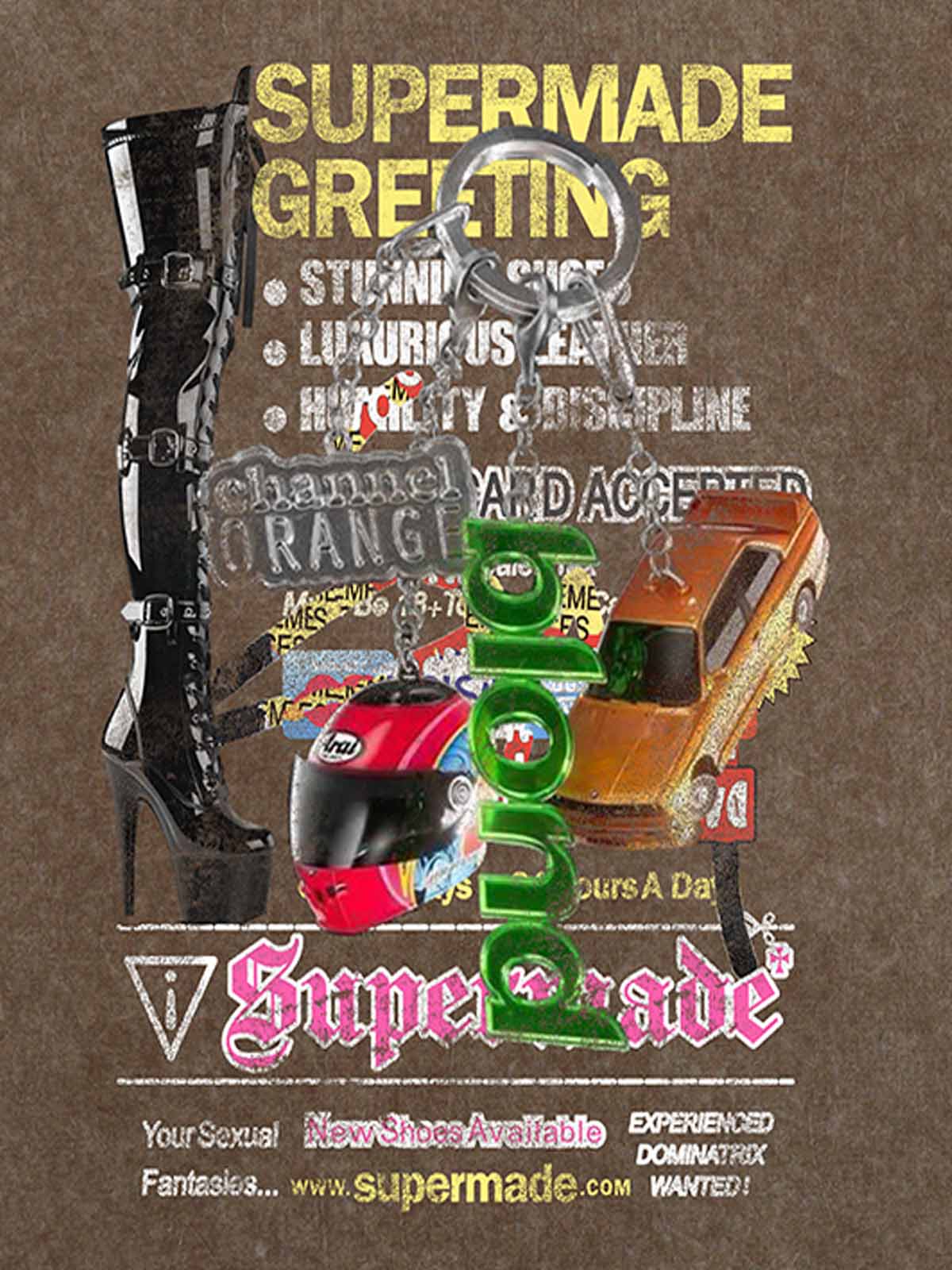 T-Shirt mit auffälligem Grafikdruck