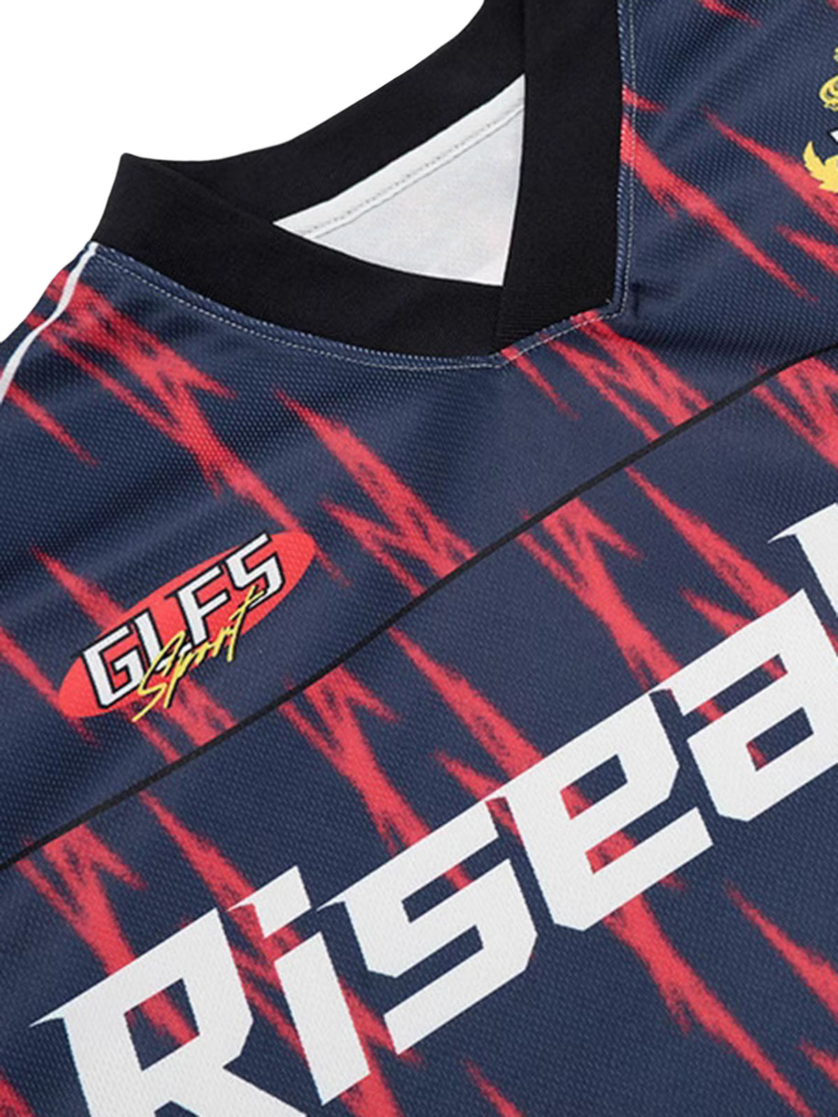 T-shirt col V en jersey