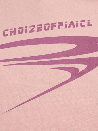 Hoodie mit schwerem, gewaschenem Buchstaben-Print