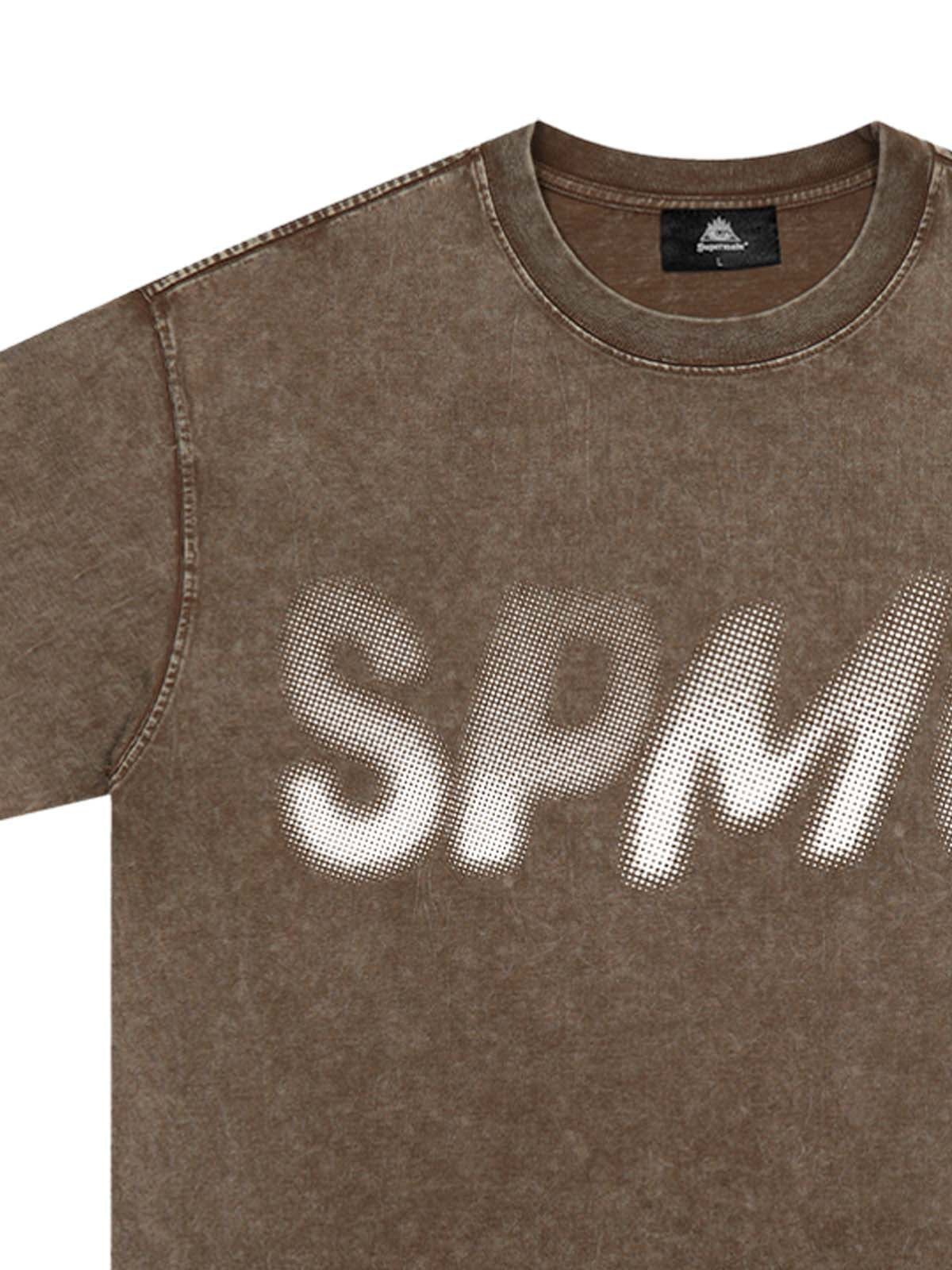 Original Washed  "SPMD" Graphic T-Shirt