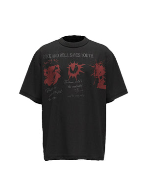 Street Rock & Roll Graphic T-Shirt