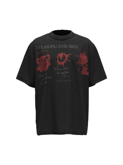 Street Rock & Roll Graphic T-Shirt