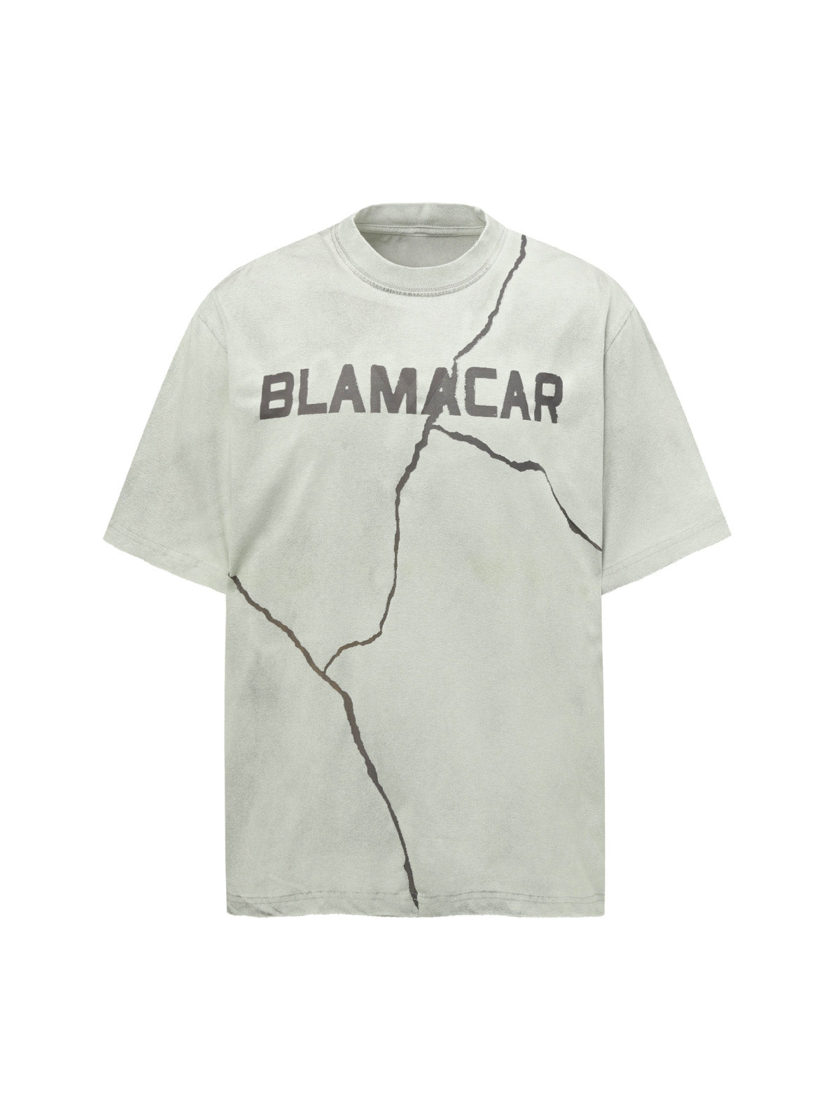Washed Lightning Oversized T-Shirt