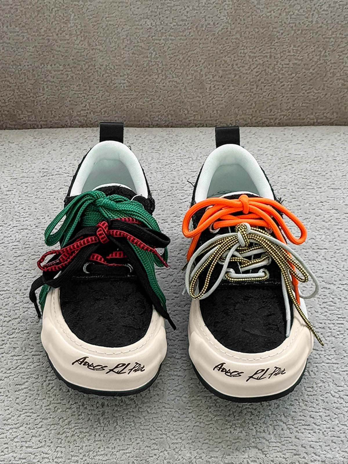 Colorful Lace-Up Sneakers